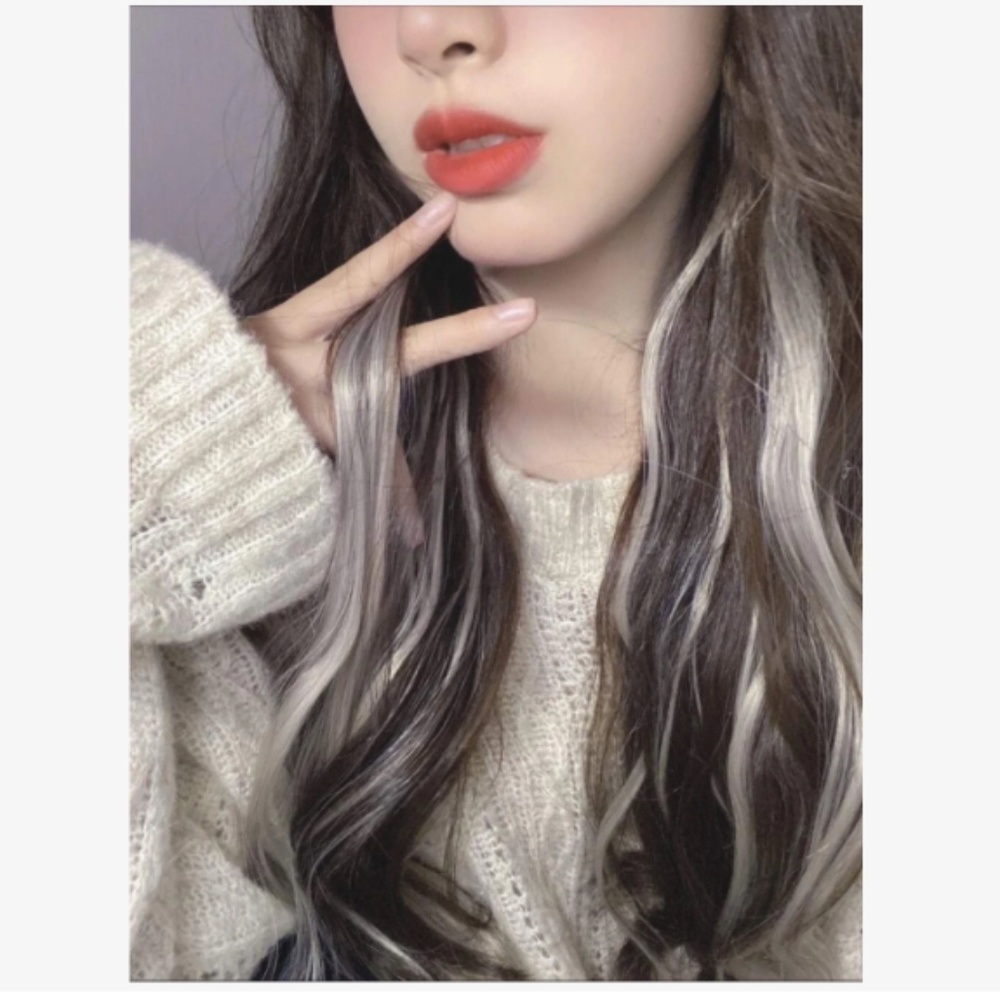 5 Pack Gray Hair Extensions